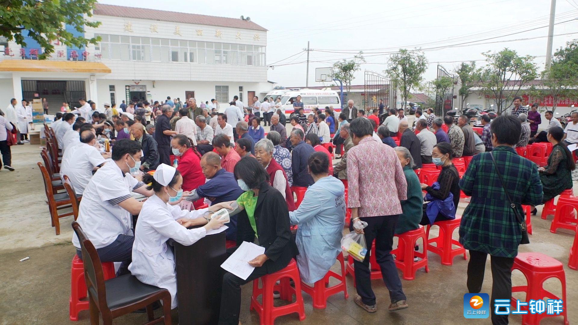 医疗扶贫为钟祥市长滩镇大兴村村民带来实惠