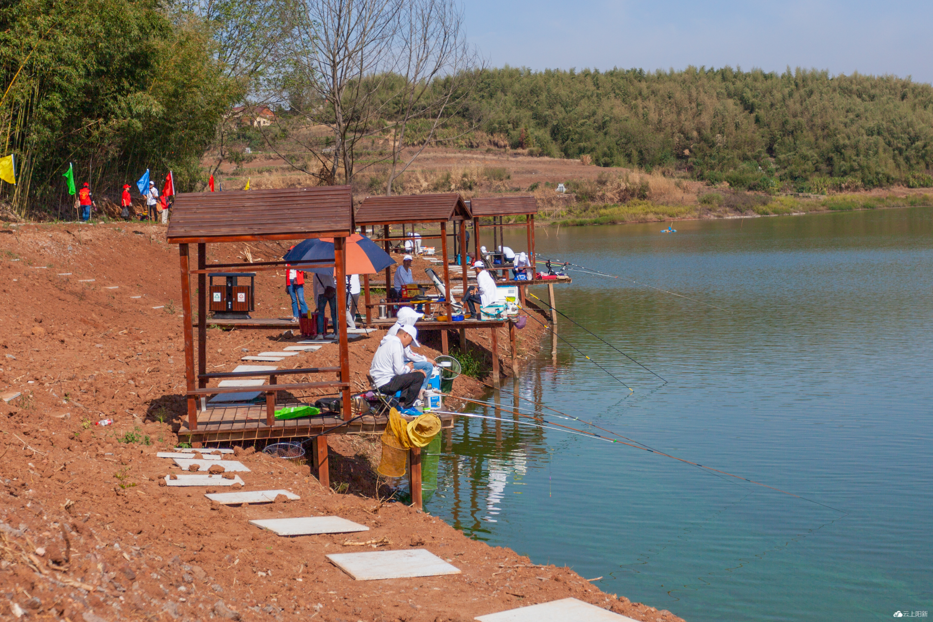 南市渔歌风景区举办首届钓鱼大奖赛