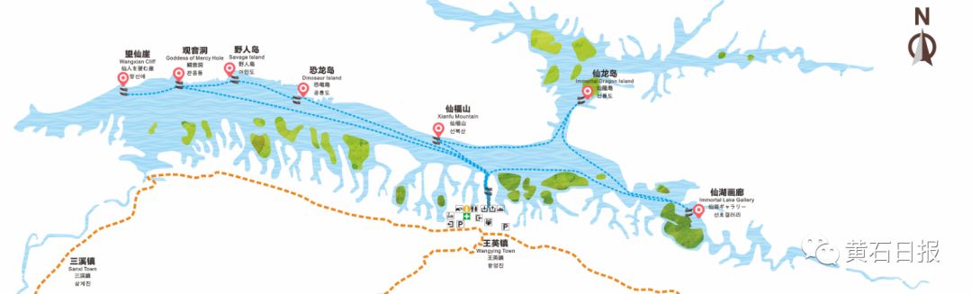 6万亩的水面上恰似银河星座它远离城市生态野趣横生湖内碧波万倾是不