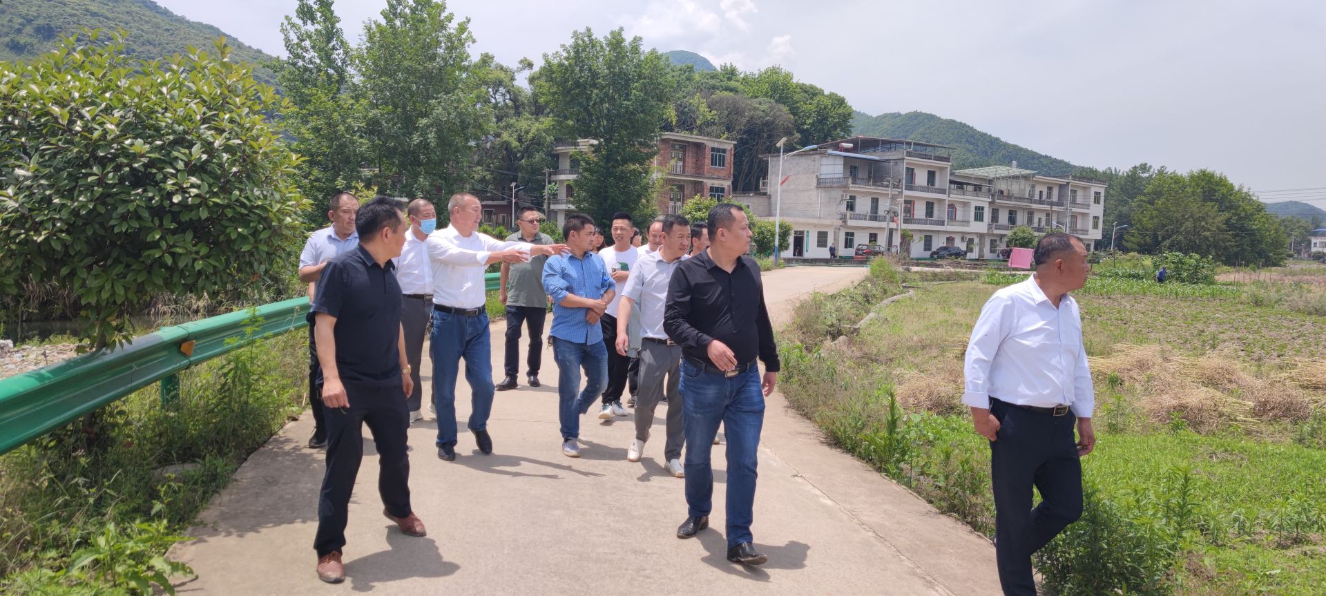 三访三促洋港镇人居环境整治持续进行中