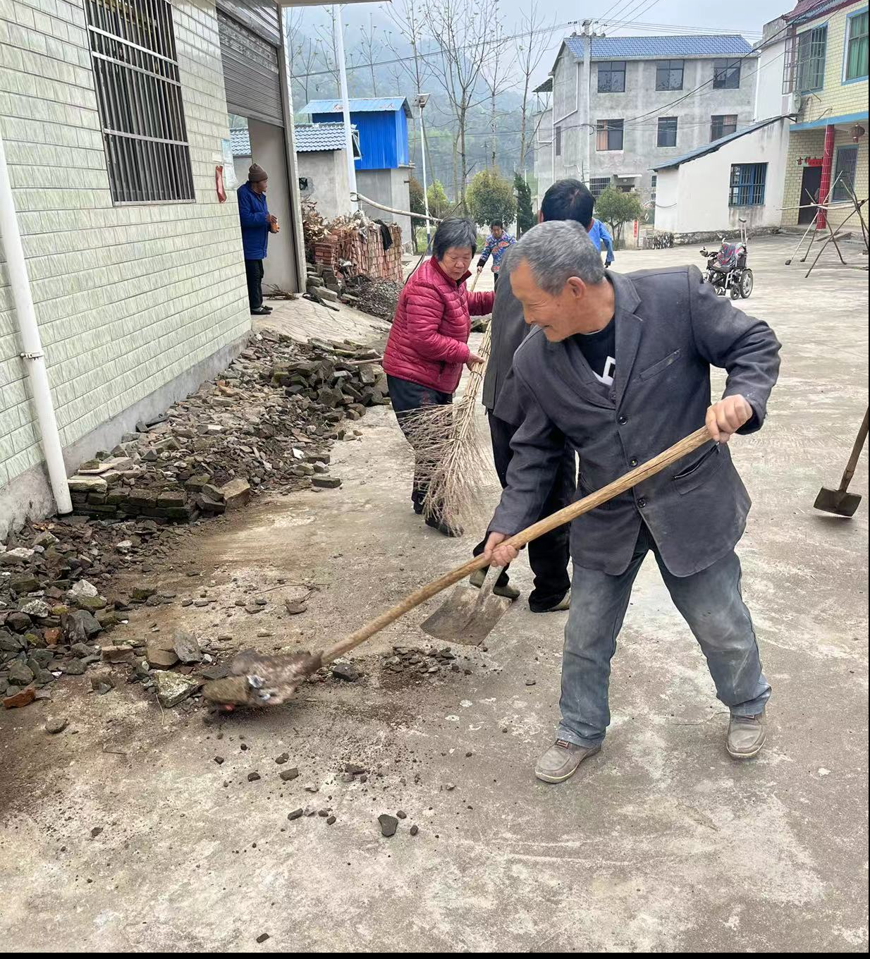 三溪鎮冠塘村:人居環境整治,我們在行動_雲上陽新