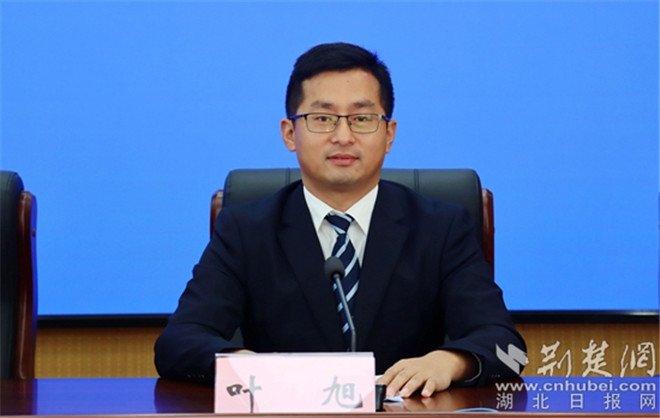 叶旭介绍麻城市"千人进千企"行动工作成效及举措.