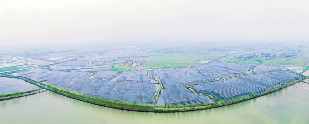 水上发电水下养鱼石佛寺朱河村唱响新渔光曲