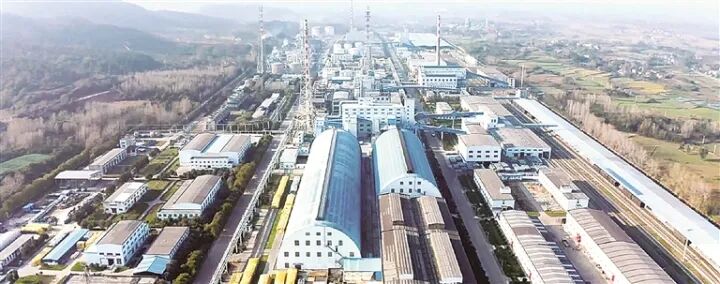 新洋丰磷石膏绿色建材产业园。本报资料图
