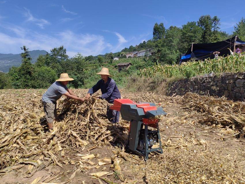 宜昌兴山秸秆粉碎再利用助力环境促增产
