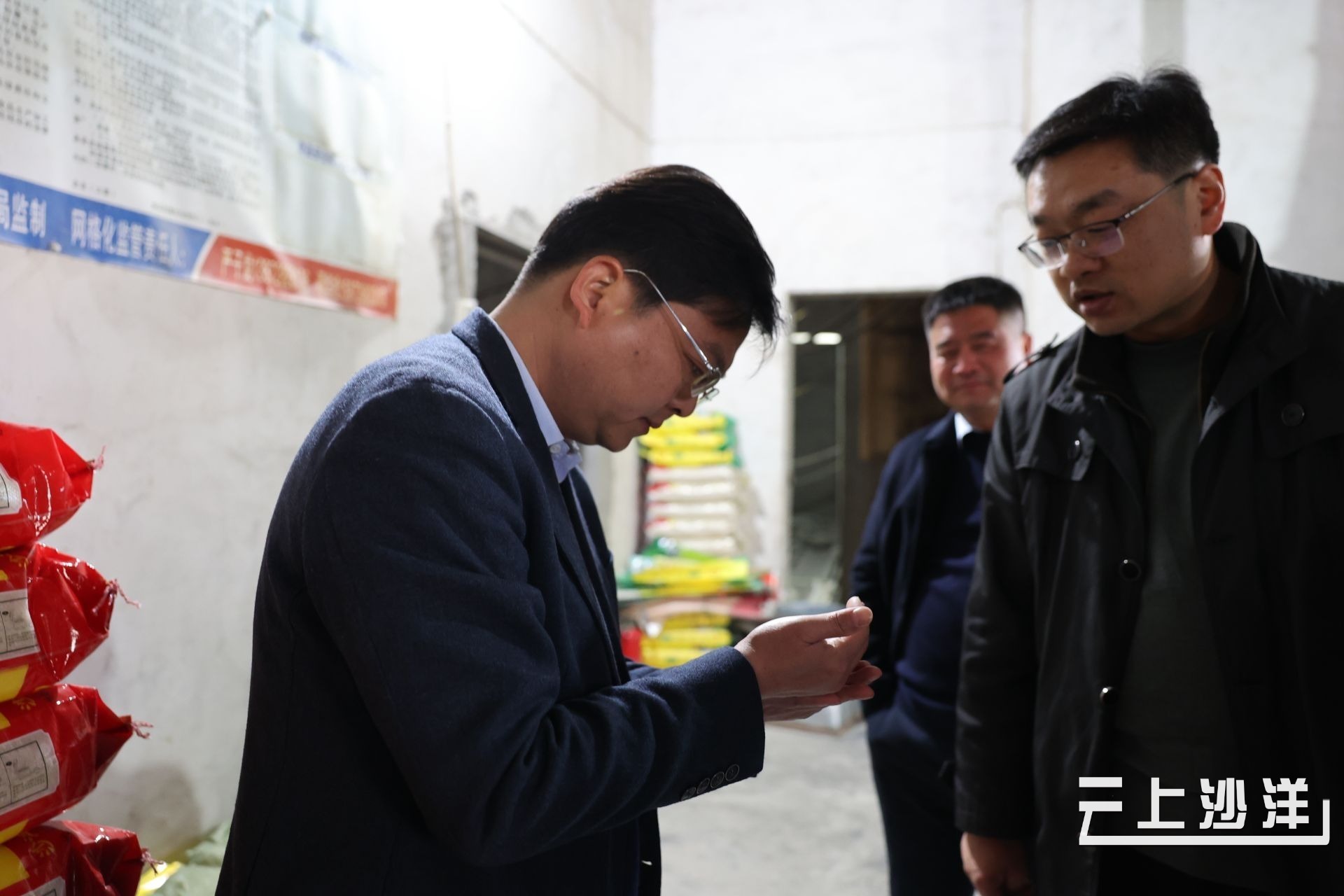 陈威在曾集镇调研乡村产业发展,油菜花旅游节筹备等工作_云上沙洋