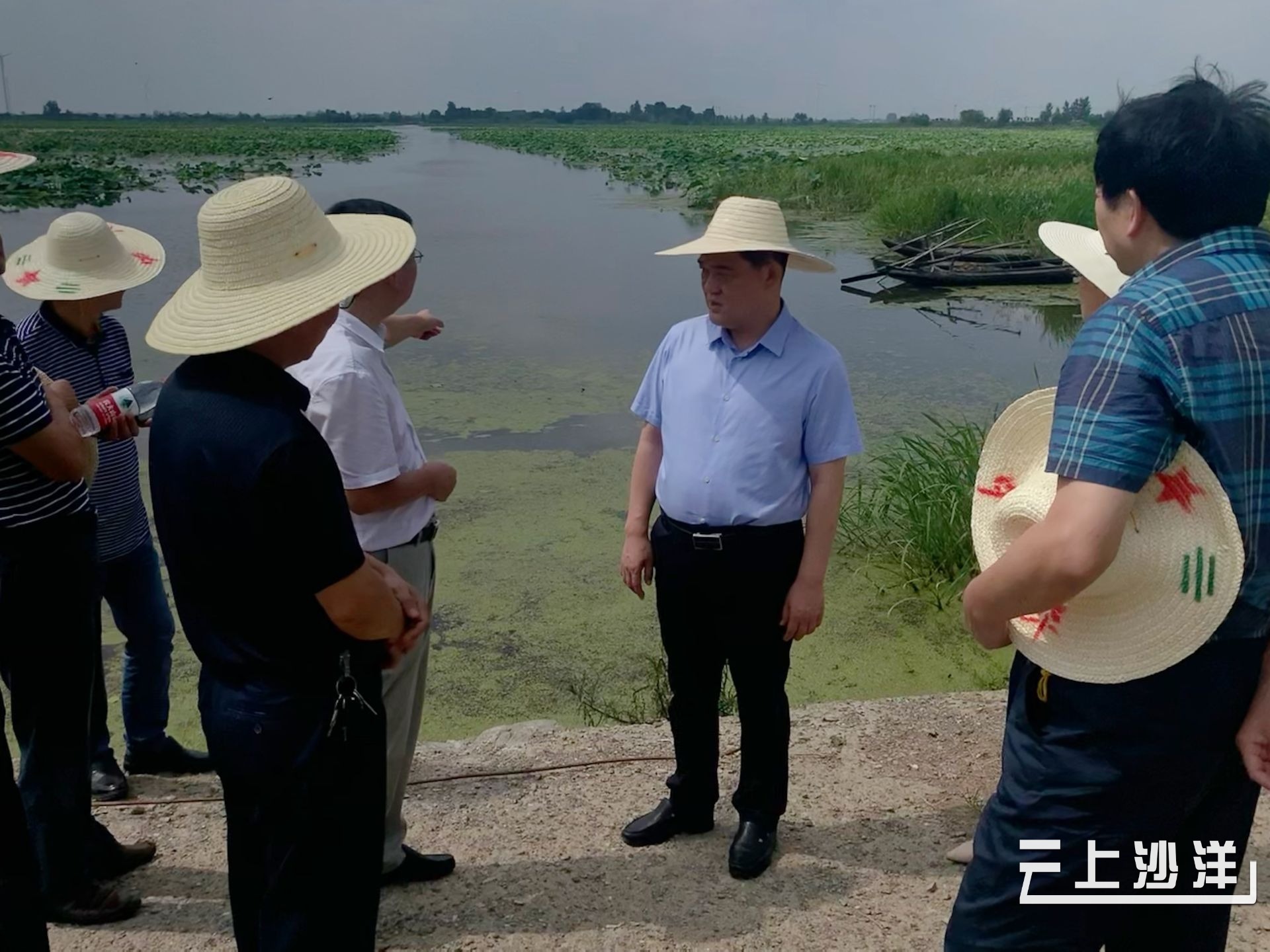 伍应彪来沙巡查借粮湖