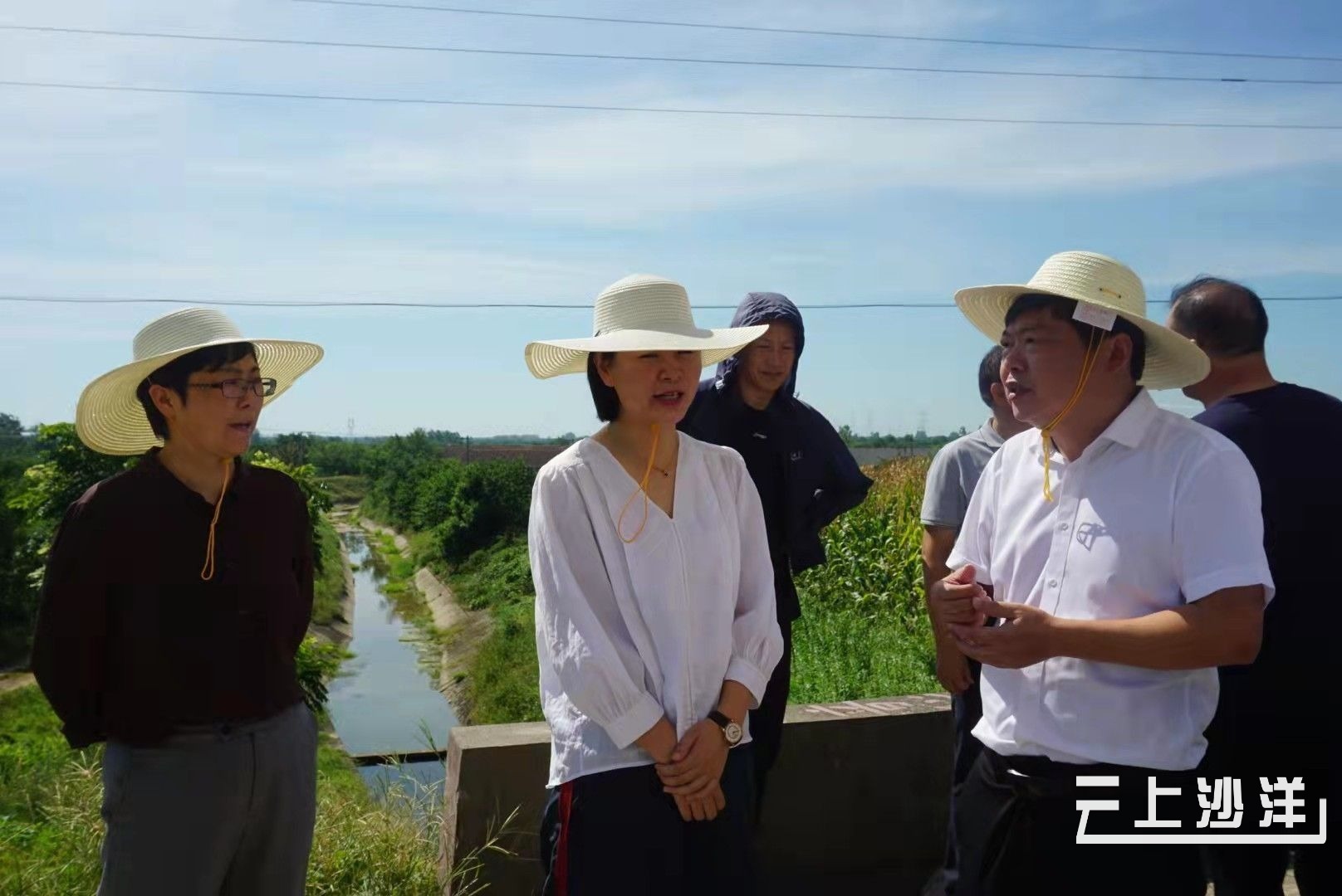 李莉丽带队检查抗旱工作