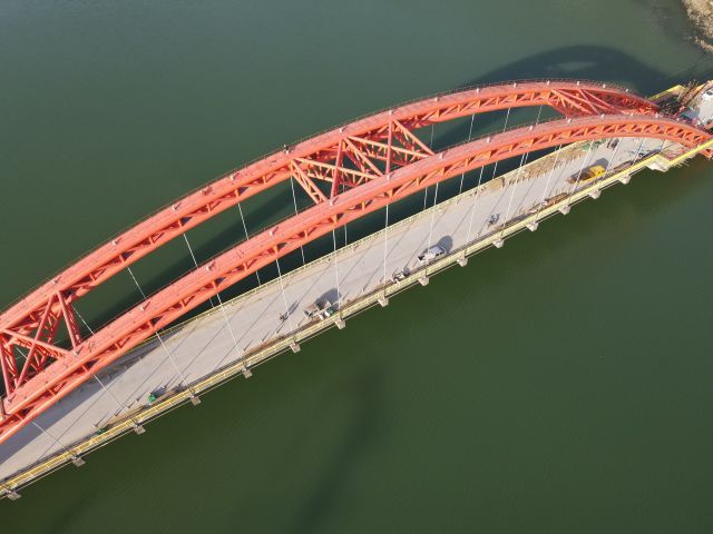 龙潭河特大桥吊杆更换完毕_云上秭归