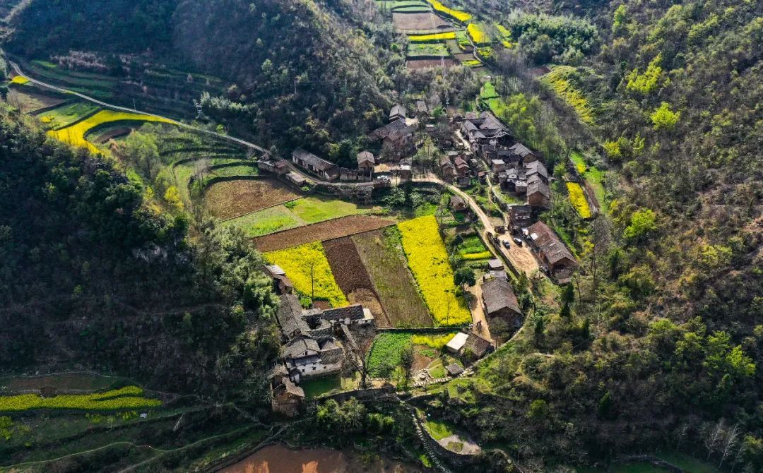 藏在南条荆山深处的漫云村,被誉为荆山深处的桃花源