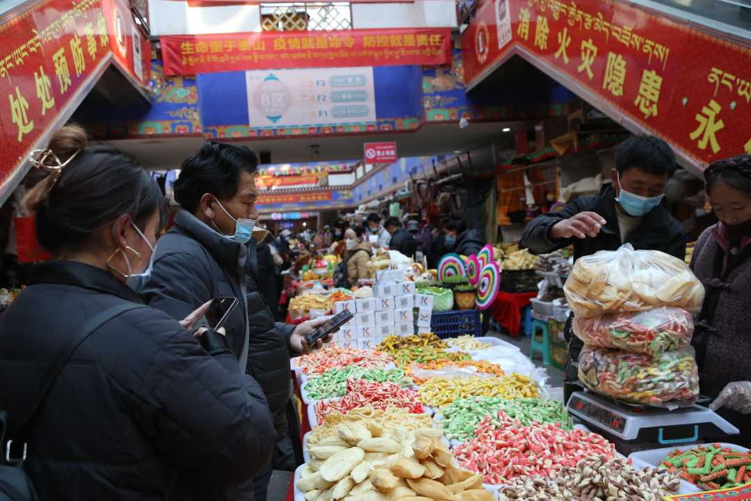 熱點關注逛逛藏曆新年年貨市場組圖