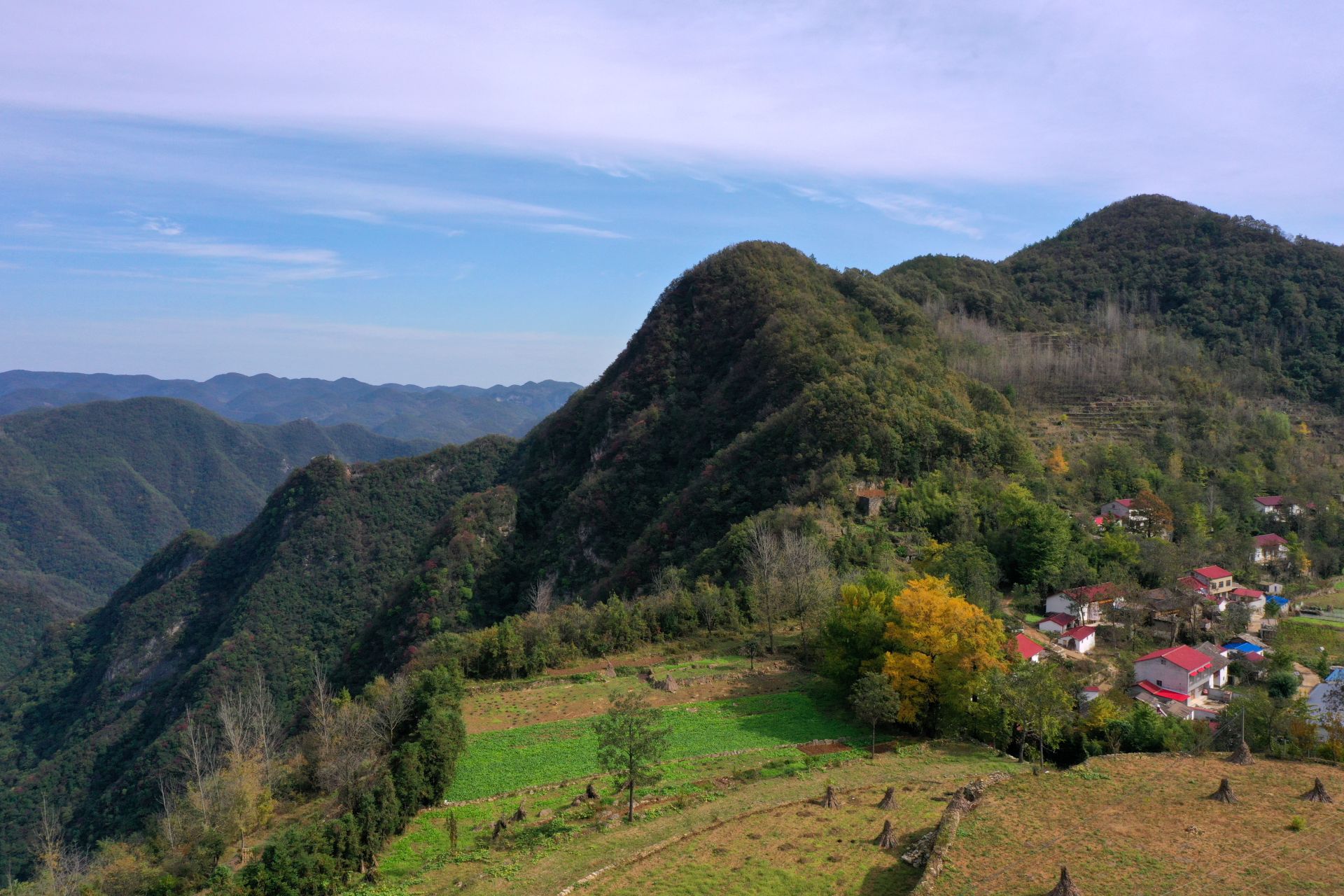 湖北南漳山乡秋景如画来