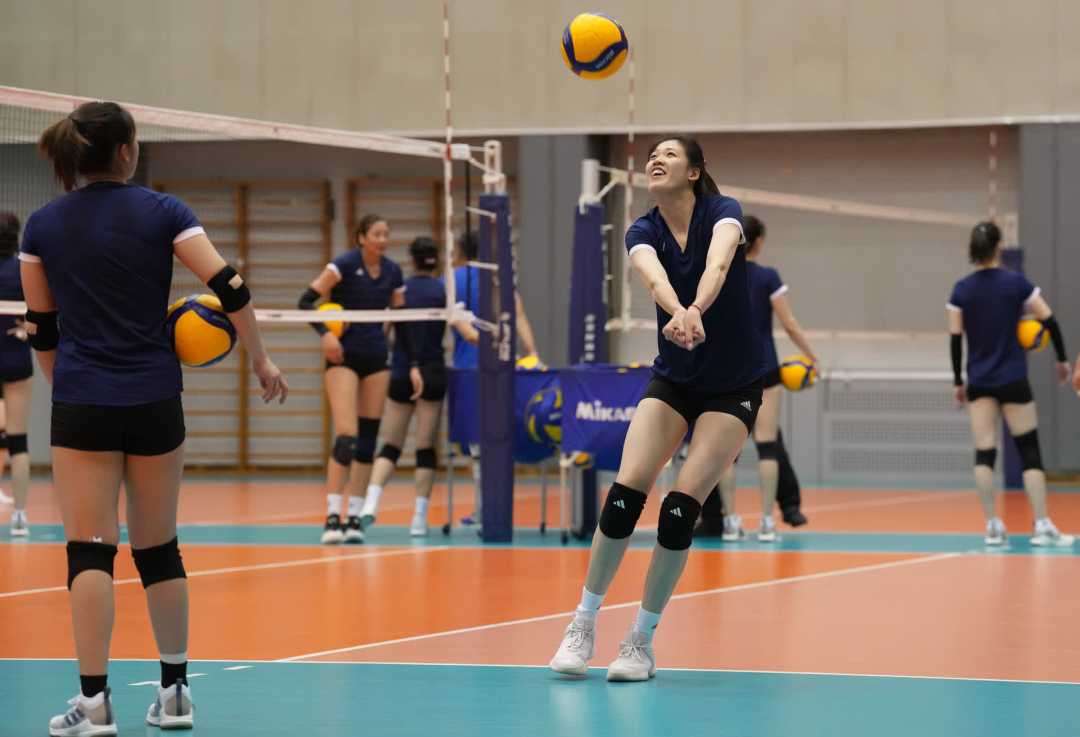 中国女排转战福建漳州继续备战