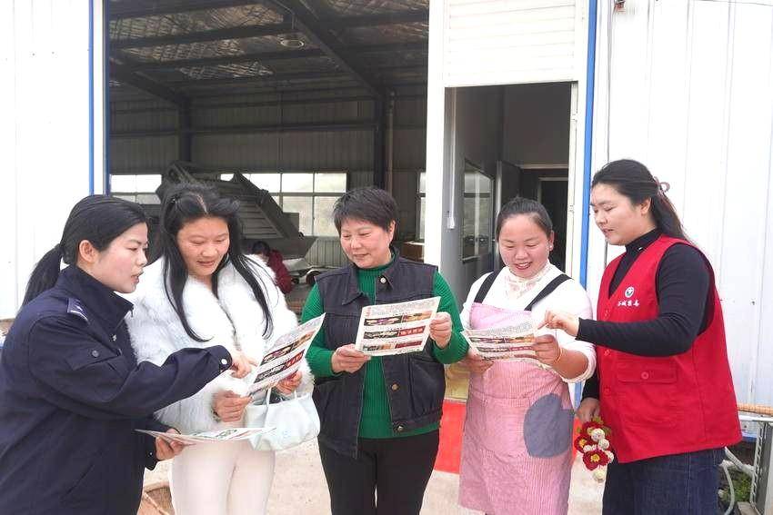 盛康镇：禁毒到田间 茶香伴叮嘱 