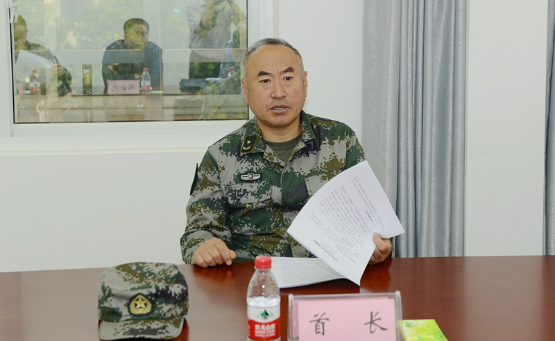 5月12日,省委常委,湖北省军区司令员马涛少将莅临保康视察人武工作.