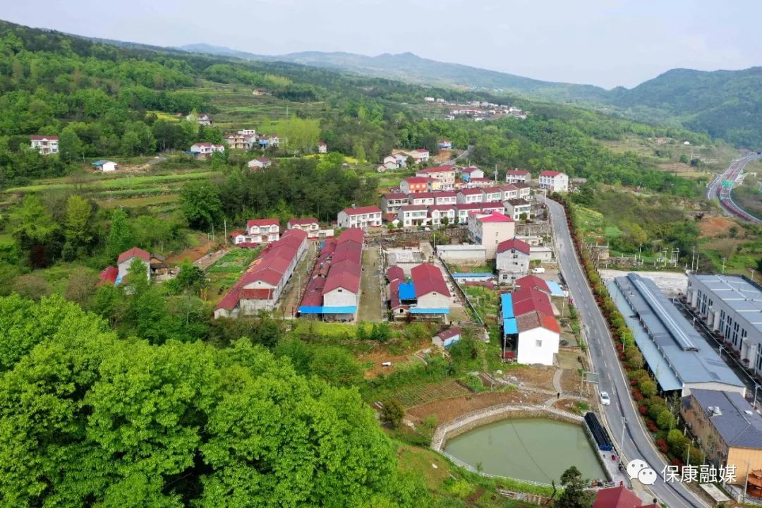 奋斗百年路启航新征程店垭镇望粮山村村美民富产业旺乡村振兴谱新篇