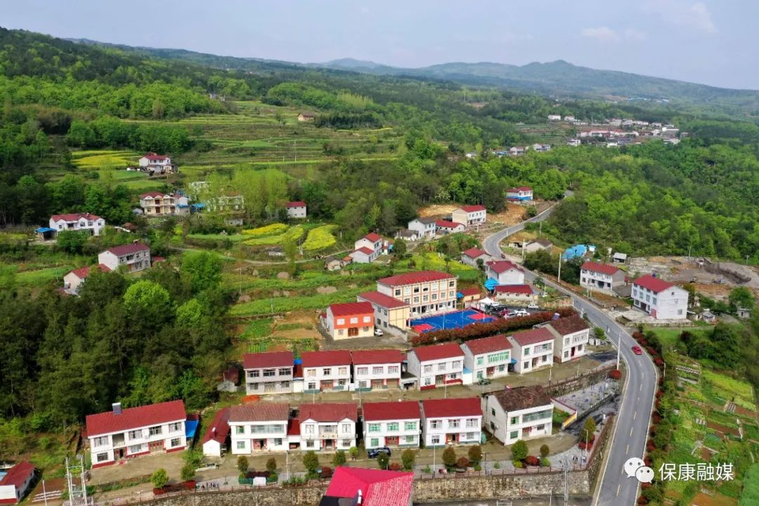 奋斗百年路启航新征程店垭镇望粮山村村美民富产业旺乡村振兴谱新篇