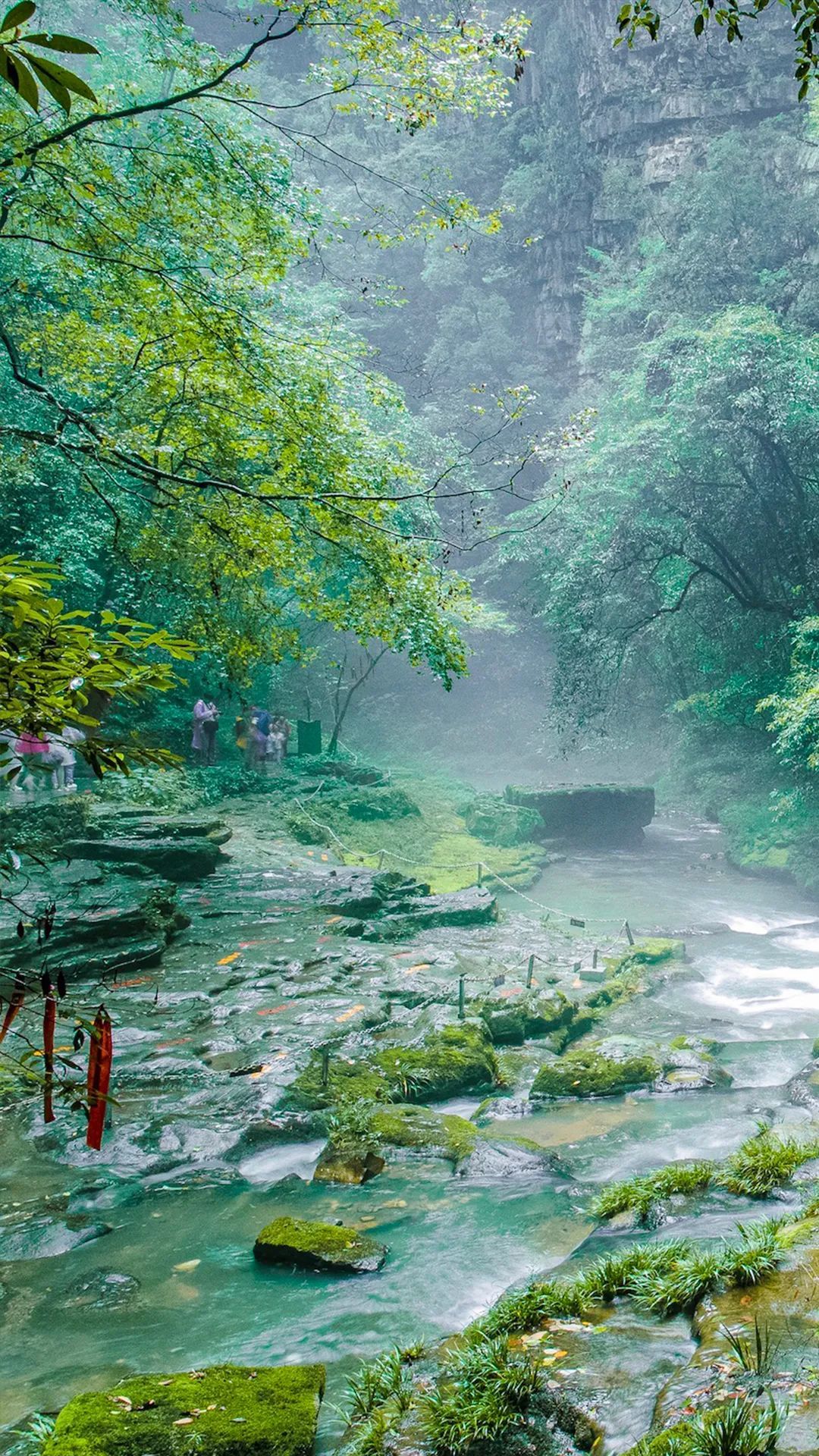 天然山水画消暑旗舰店保康这个景区夏天最诱人