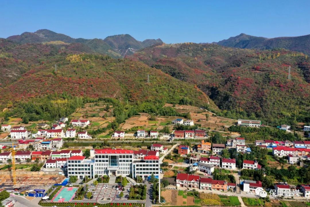 保康马桥镇秋韵浓郁风景如画