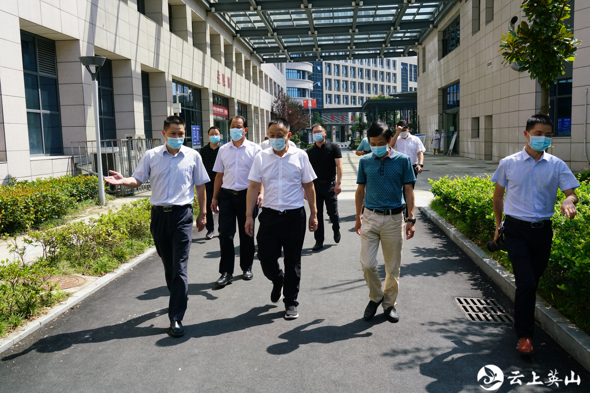 市卫健委党委书记主任廖保安来我县调研基层医疗卫生