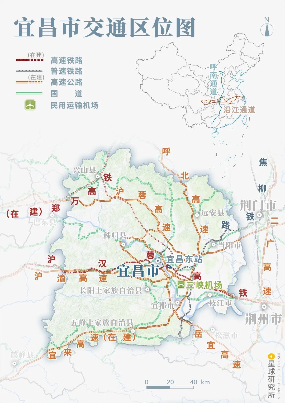 宜昌市城区地图一览图图片
