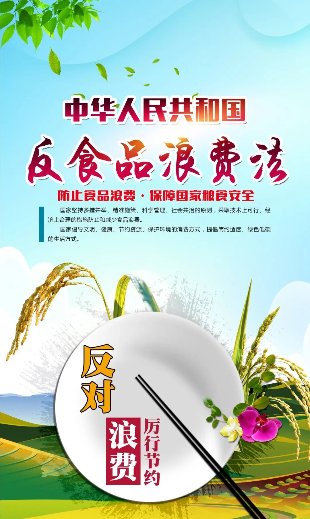 一图读懂反食品浪费法