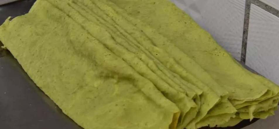 湖北随州传统风味美食豆皮