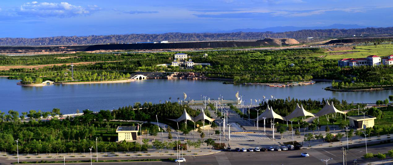 每日名胜甘肃金水湖景区