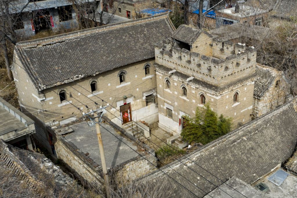 河南鹤壁山城区古民居古石碑古瓷窑寺湾处处有古迹