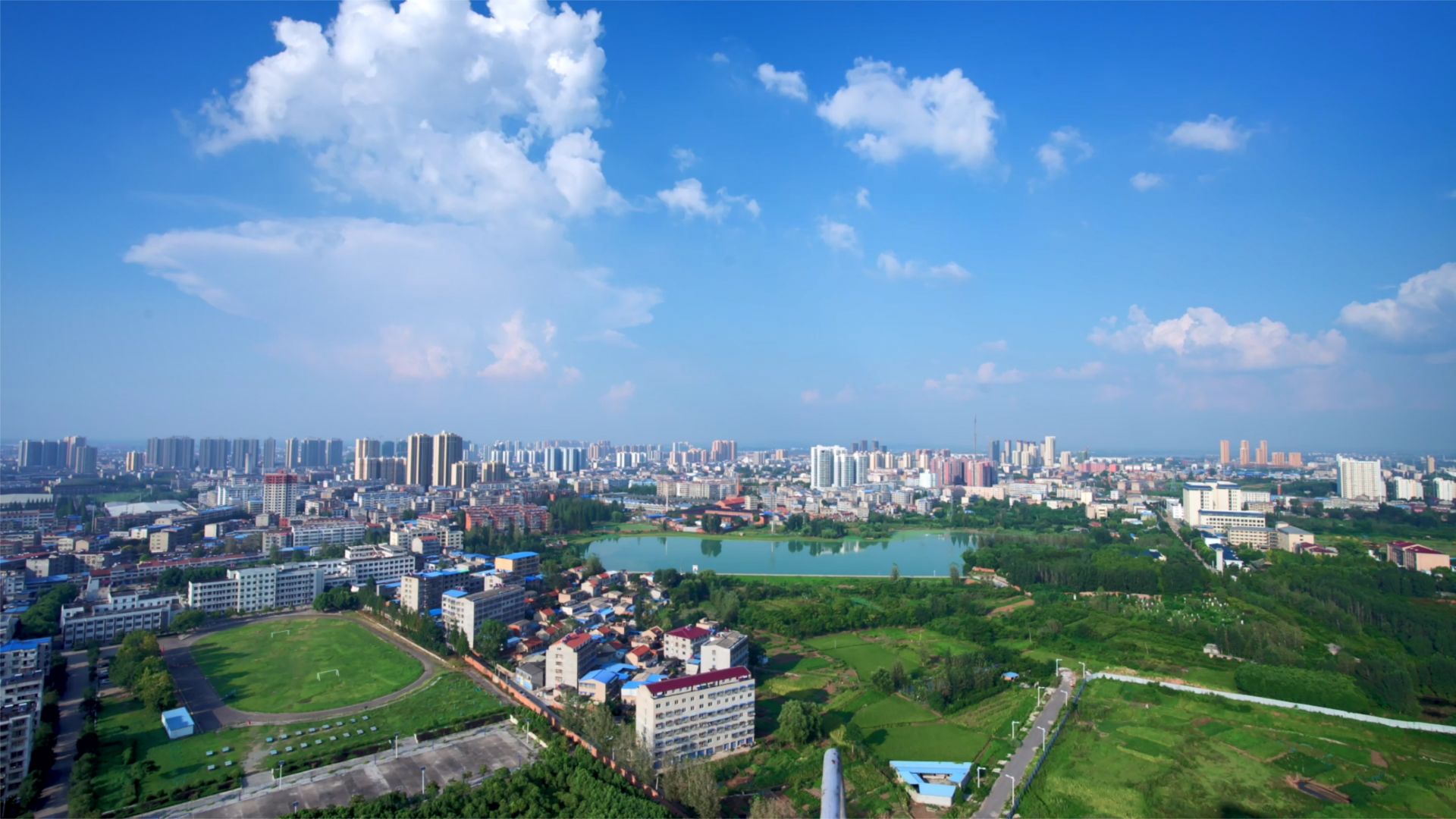 枣阳碧水绕城城如画