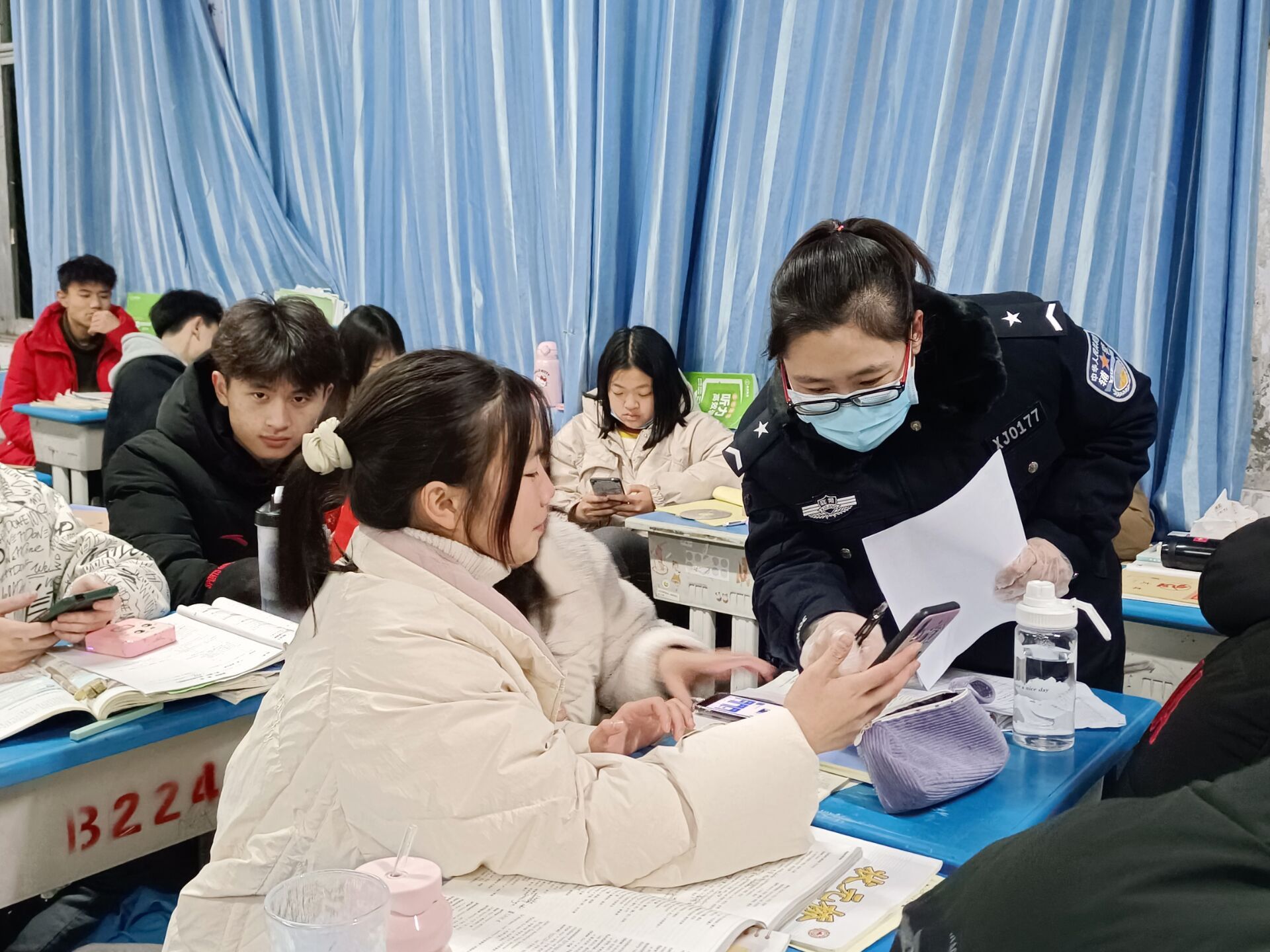 宜城三中反诈行动进校园携手护航促成长