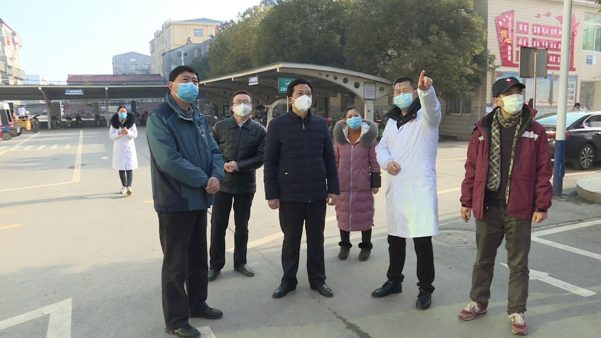王燮耀到张集镇督导疫情防控工作_云上老河口