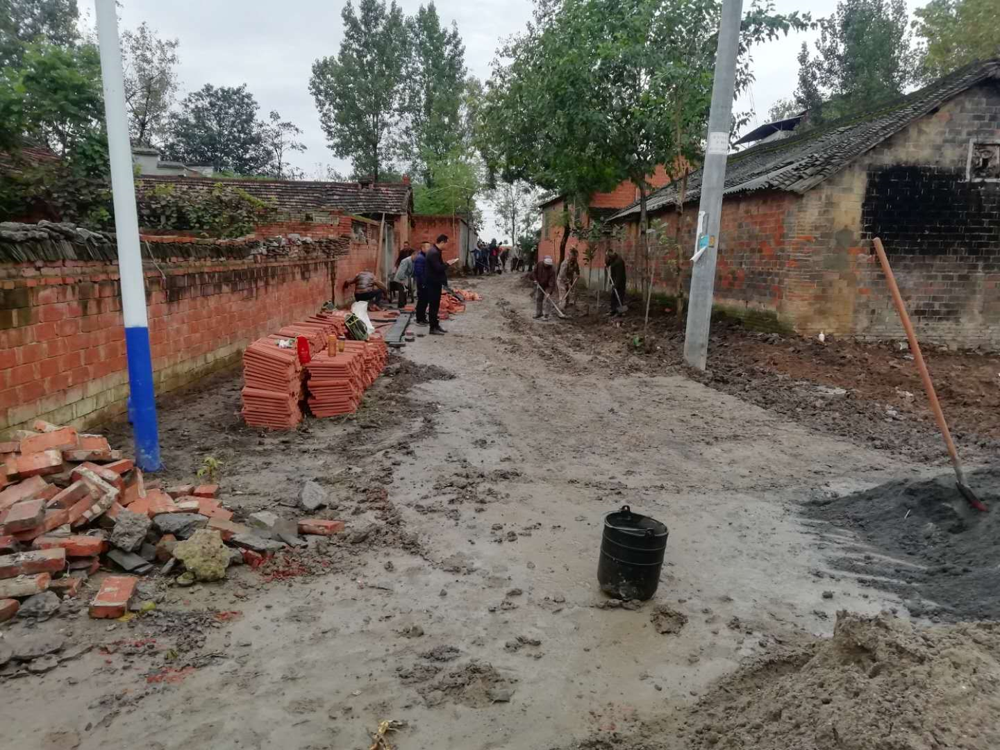 老河口袁冲乡全力以赴推进美丽乡村建设