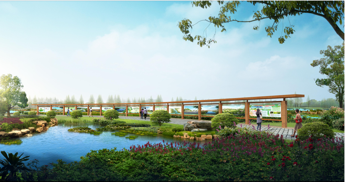 老河口西排子湖国家湿地公园全面开建