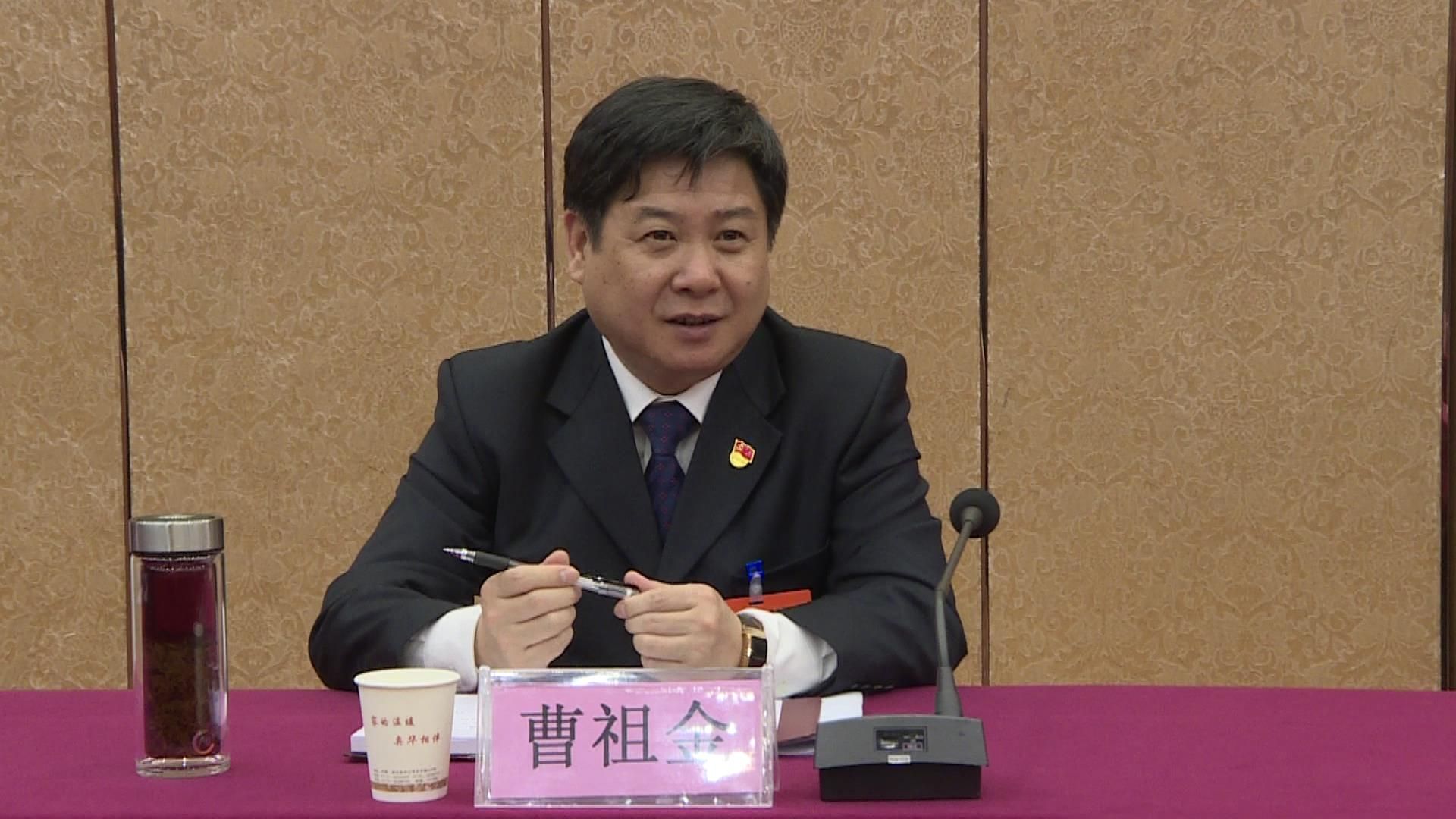 聚焦两会曹祖金参加政协委员联组讨论