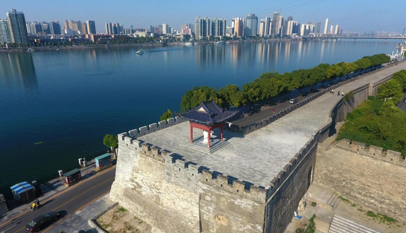 比小说里更美,航拍金庸笔下的襄阳城_汉水襄阳