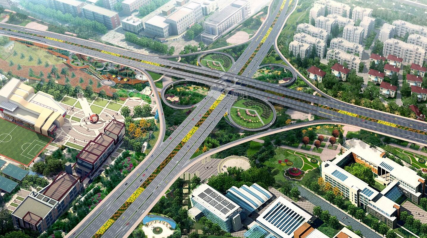 安阳立交桥规划图最新图片