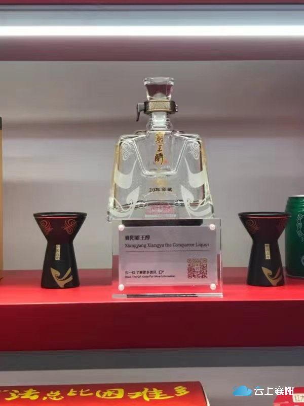 楚酒代表霸王醉在外交部湖北全球特别推介会上向全球推介