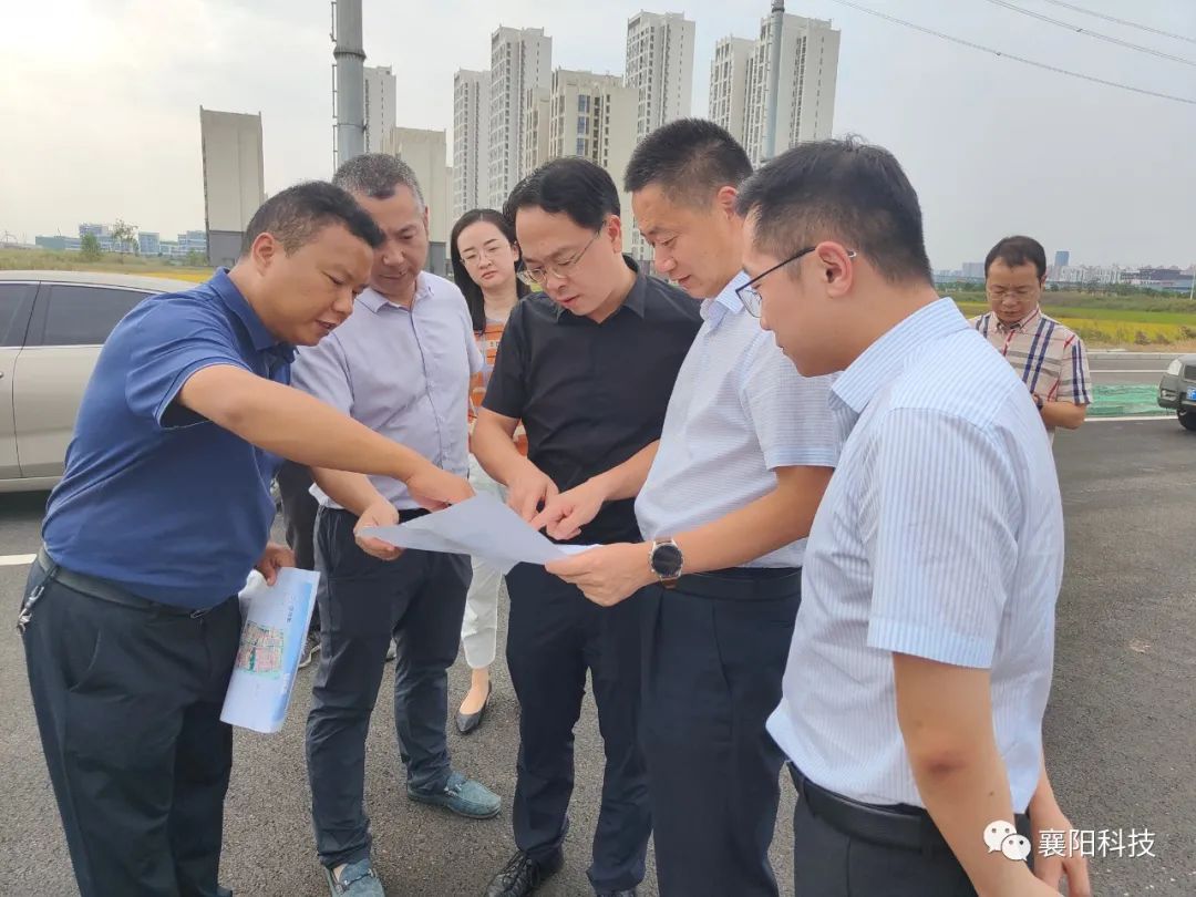 市科技局局长金波一行调研东津科学城规划建设情况及科技创新工作