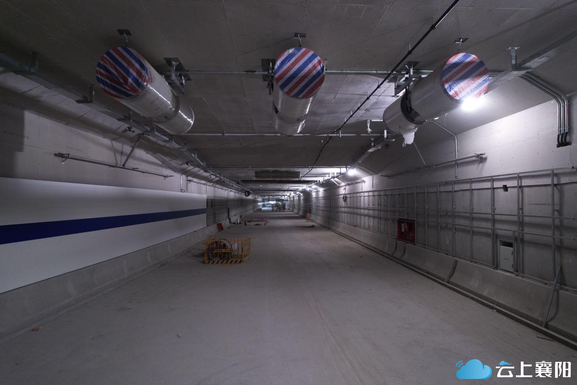 东西轴线鱼梁洲地下隧道内部是啥样首次露真容啦