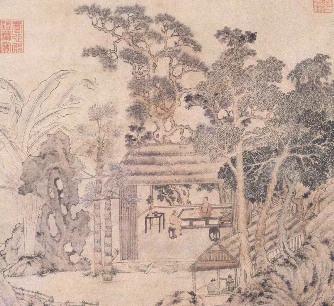 赏析从古画里看明人的闲居生活