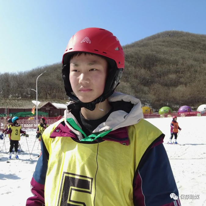 保康县熊绎中学七年级学生 张浩然冬奥会期间,张浩然每天都关注赛事
