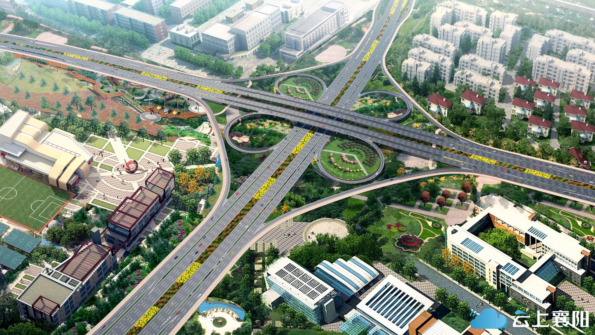 重磅襄阳市南北轴线即将全线贯通