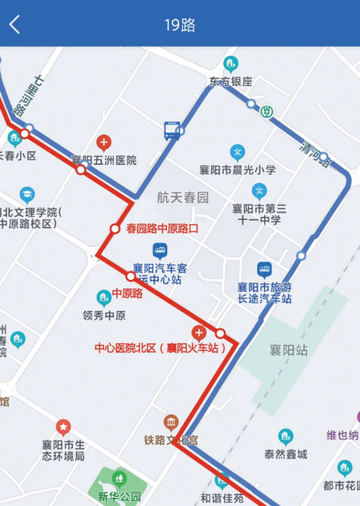 襄阳531公交车线路图图片