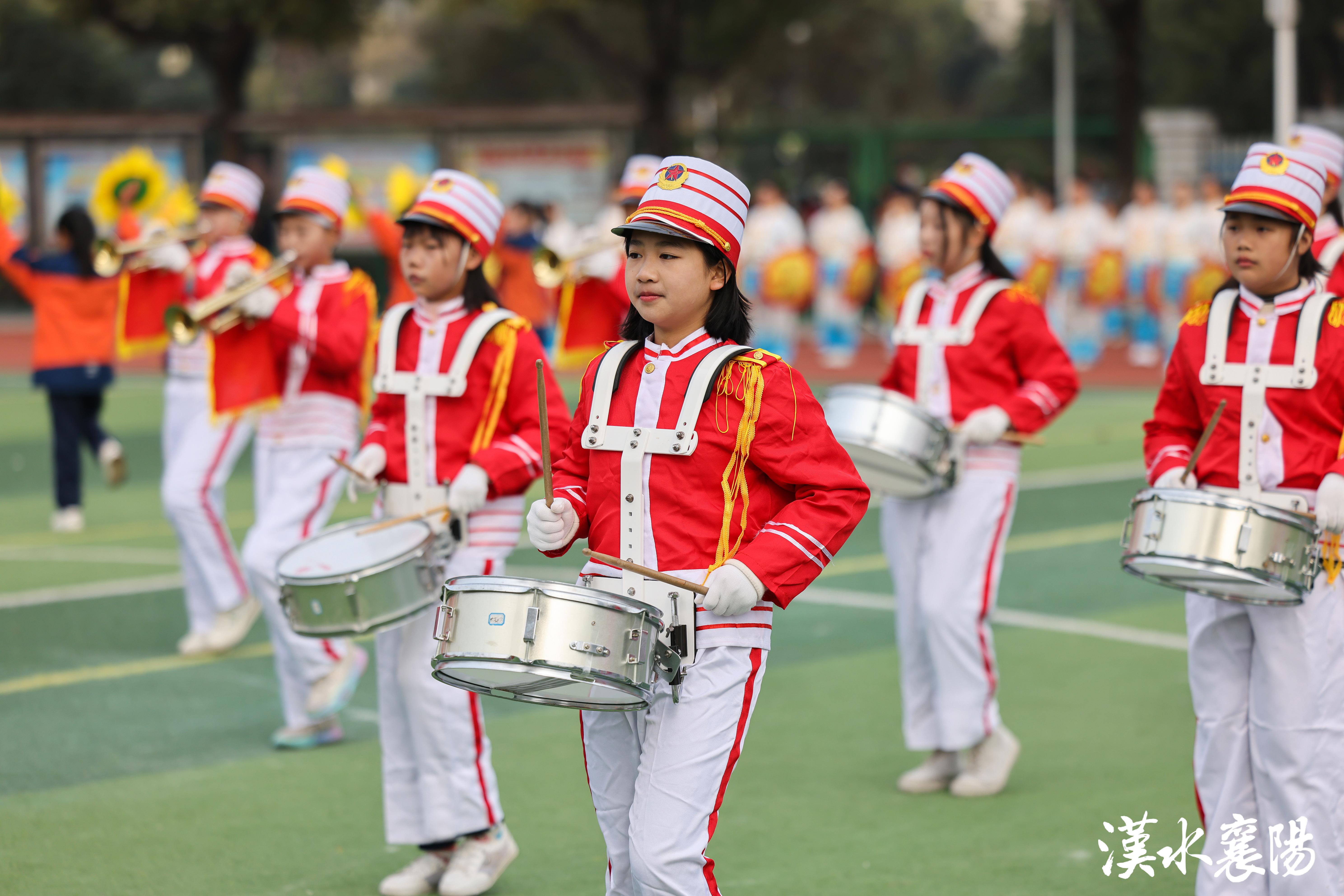 红心少年,鼓号铿锵!樊城区举办中小学礼仪队展演