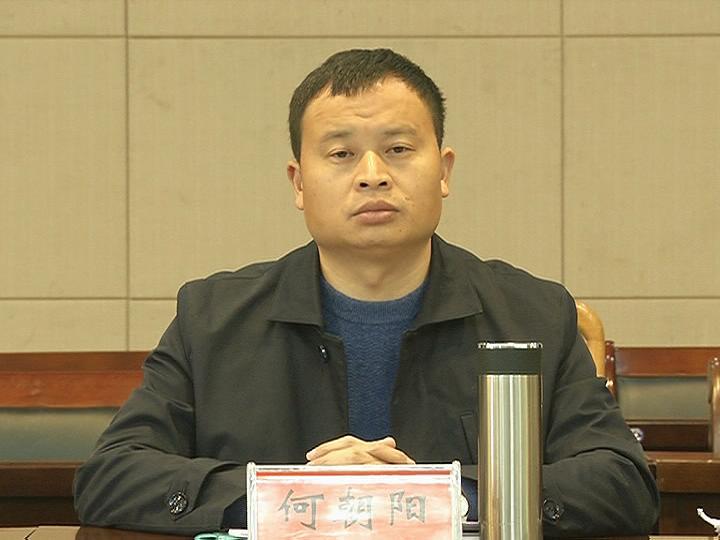 县委常委,蕲州镇党委书记何朝阳,县人大常委会副主任胡建铭,周迪生