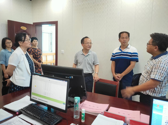 省委编办主任饶志国来我县调研督导退役军人服务保障体系建设工作