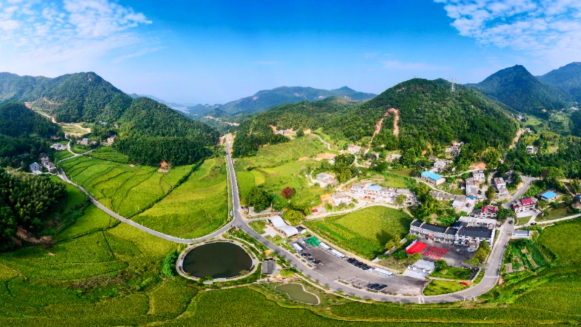 视频丨株林镇"会龙文创空间"启动_云上蕲春