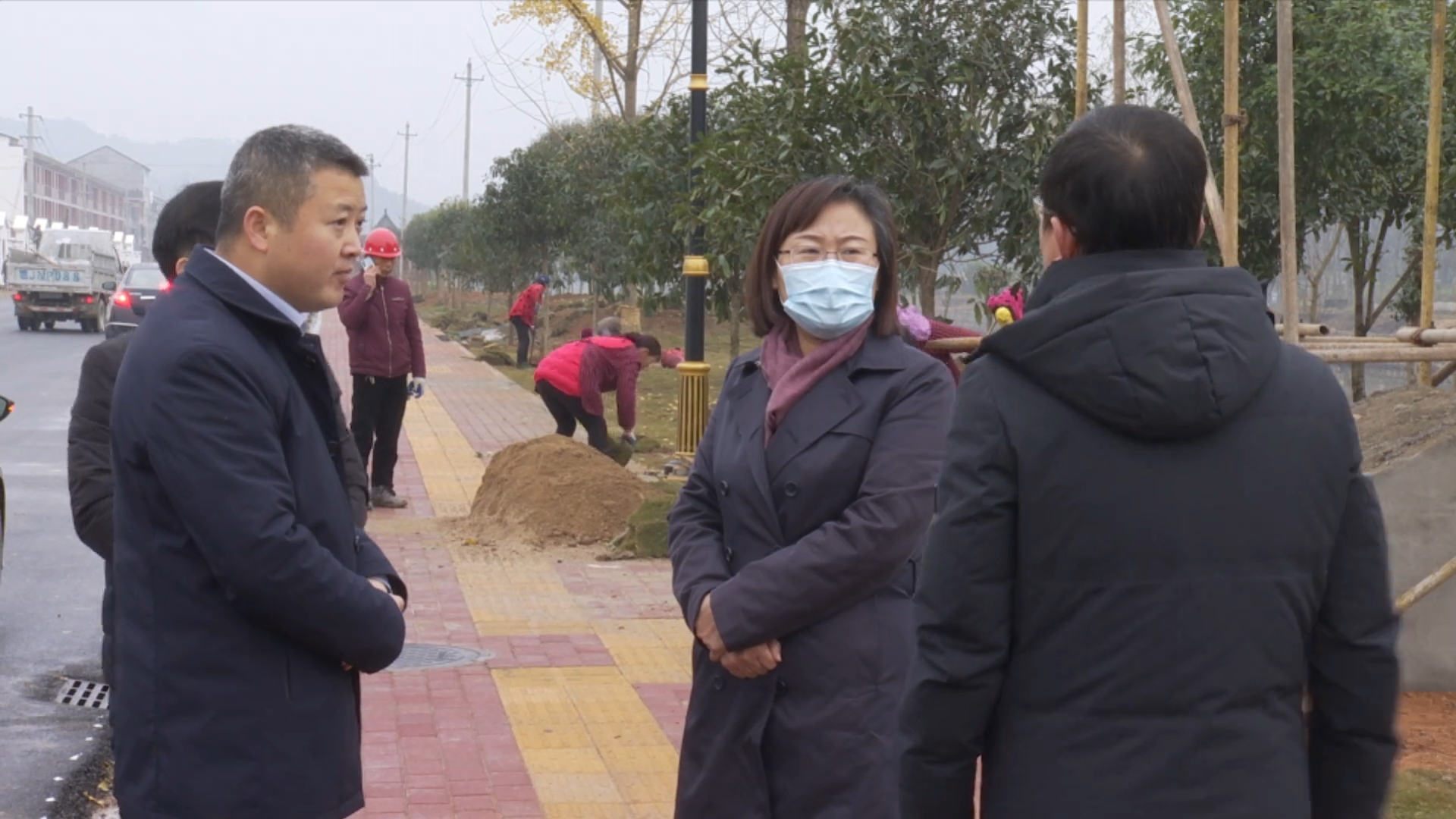 視頻丨趙少蓮到大同鎮漕河鎮宣講黨的十九屆五中全會精神_雲上蘄春