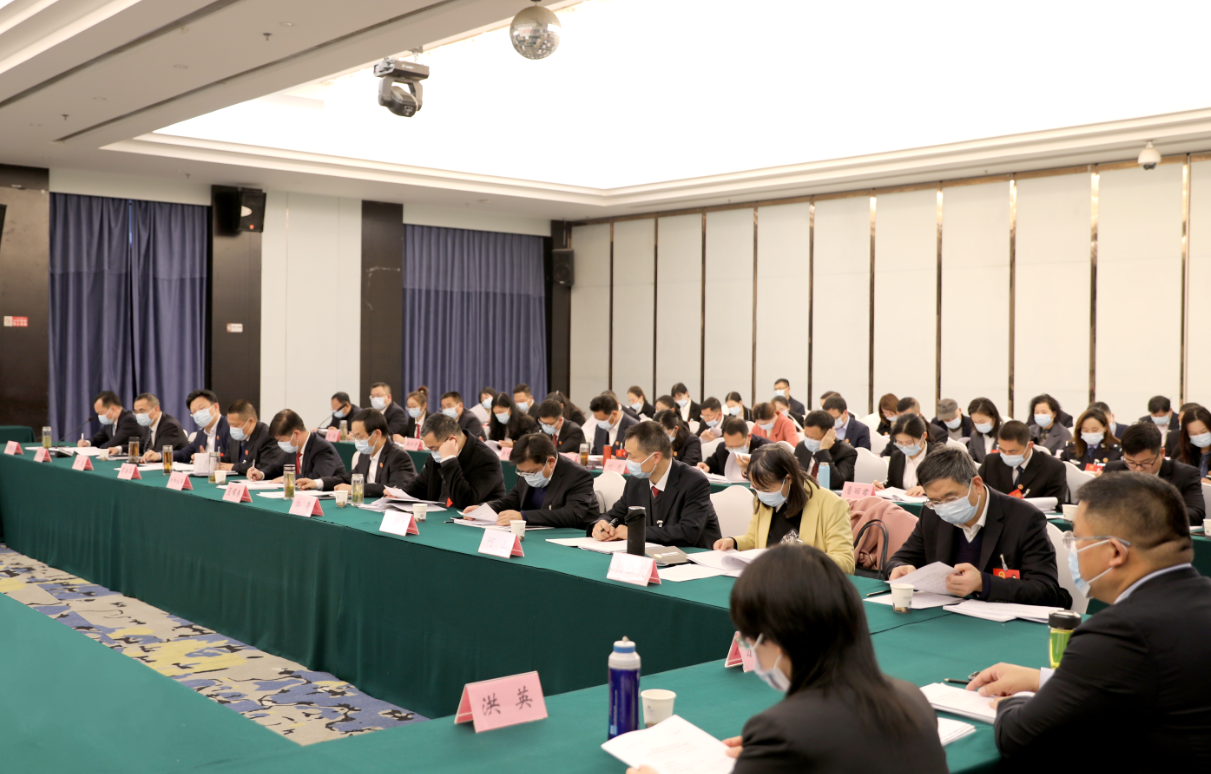 黄冈市政府党组成员马艳舟,黄冈市人大常委会党组成员黄智敏,龙感湖